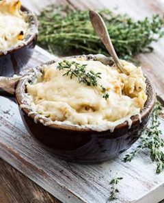 Gluten free French Onion Soup Mac and Cheese Recipe