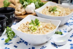 Gluten Free Chinese Chicken Noodle Soup