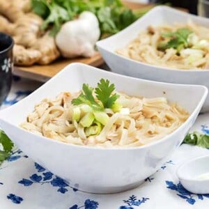 Gluten Free Chinese Chicken Noodle Soup