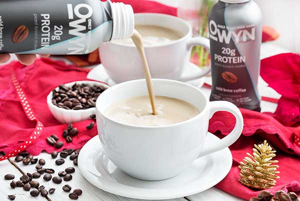 OWYN Coffee Protein Shake for New Year