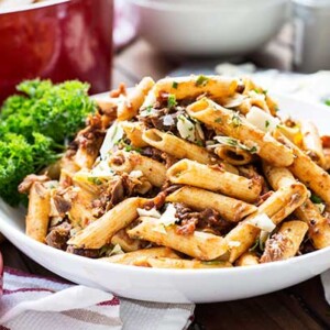 Hearty gluten free penne with short rib ragu recipe
