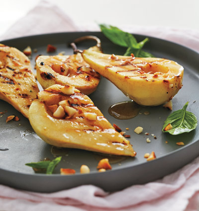 Grilled Bosc Pears with Cardamom Glaze c Lauren Volo.jpg