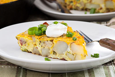 Frittata Recipe {Loaded Baked Potato}