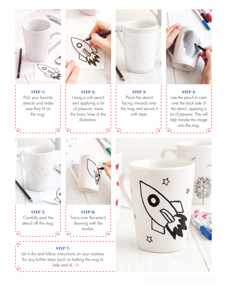 How to Make Fun, Decorative Mugs Image