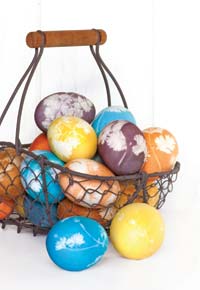 Easter Eggs: Flora Inspired & Naturally Dyed Image