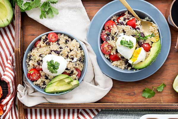 Gluten Free Quinoa Breakfast Bowls with Poached Eggs Feature.jpg