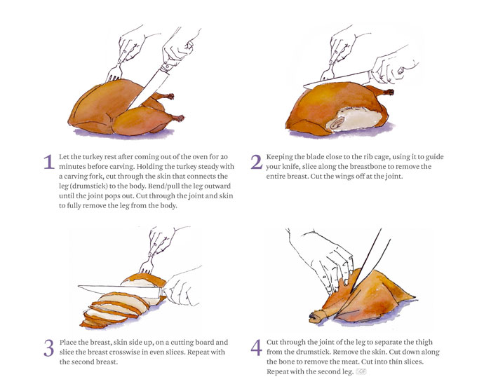 Workbook Illustrated: How to Carve a Turkey Image