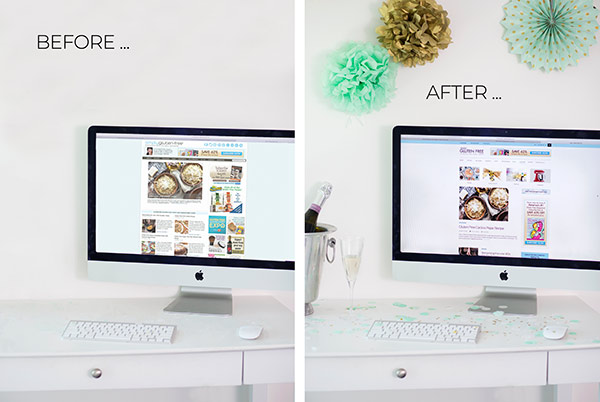 Website Before and After