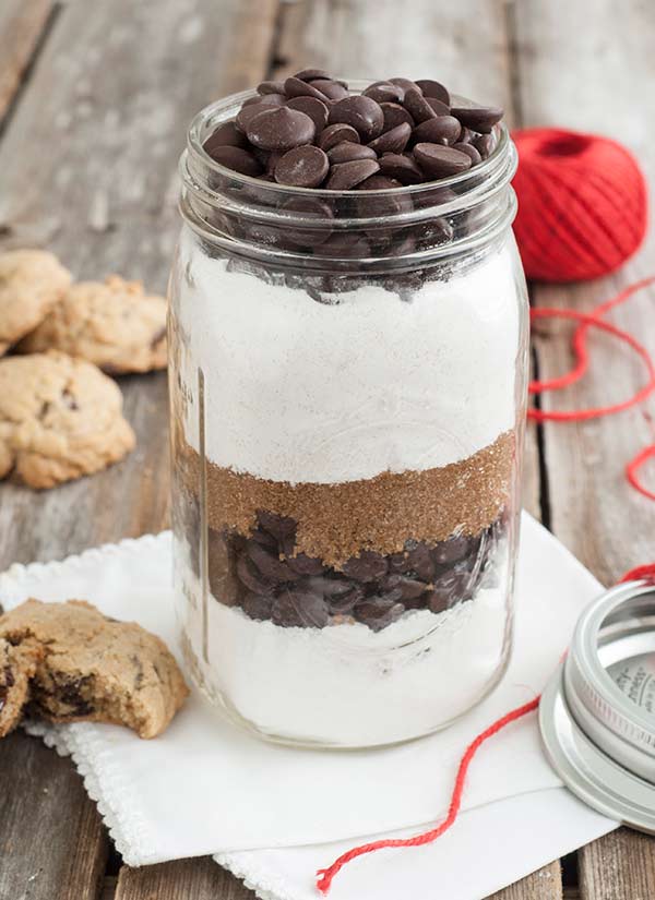 Easy Gluten Free Chocolate Chip Cookie Mix in a Jar