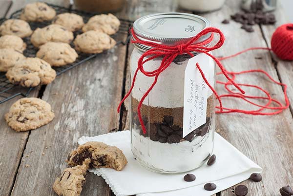 Gluten Free Chocolate Chip Cookie Mix in a Jar