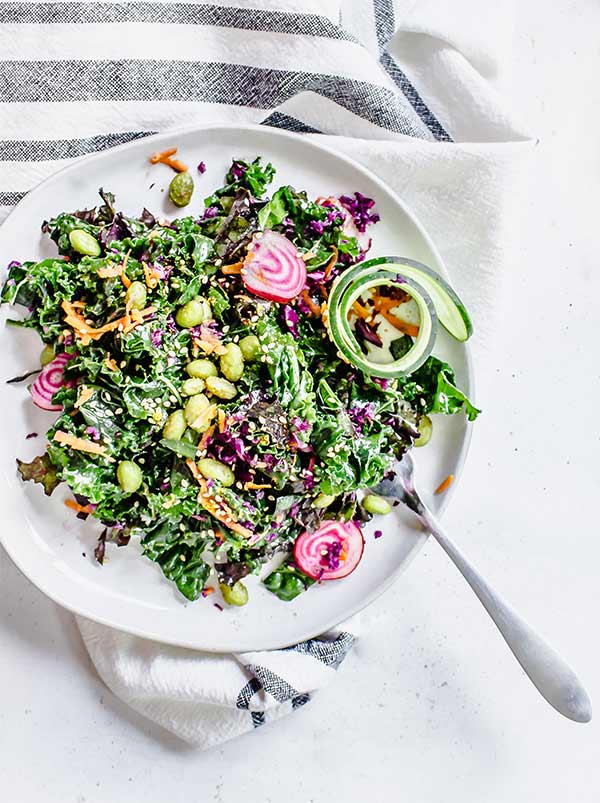 Curried Kale Salad Recipe