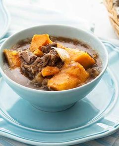 Gluten Free Beef Stew with Sweet Potatoes