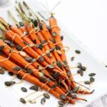 Gluten Free Roasted Carrots with Tahini Sauce