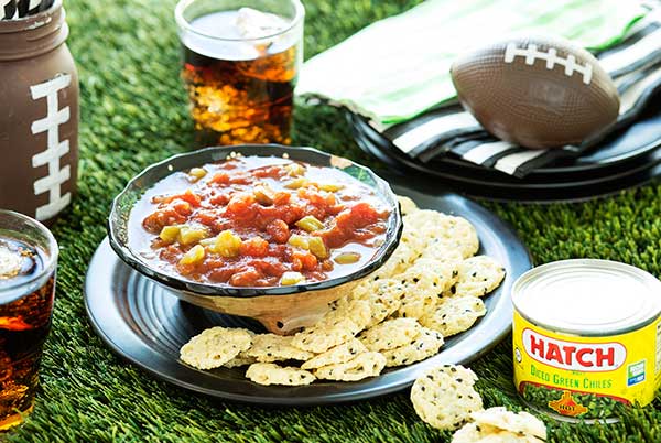 Hatch and ParmCrisps snack for Game Day