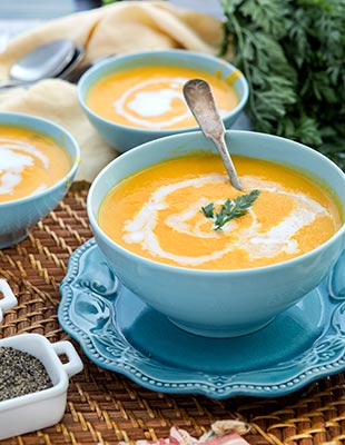 Gluten Free Carrot Ginger Soup Recipe