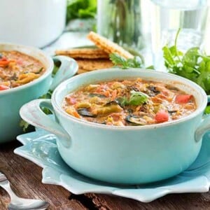 Gluten Free SunButter Vegetable Soup