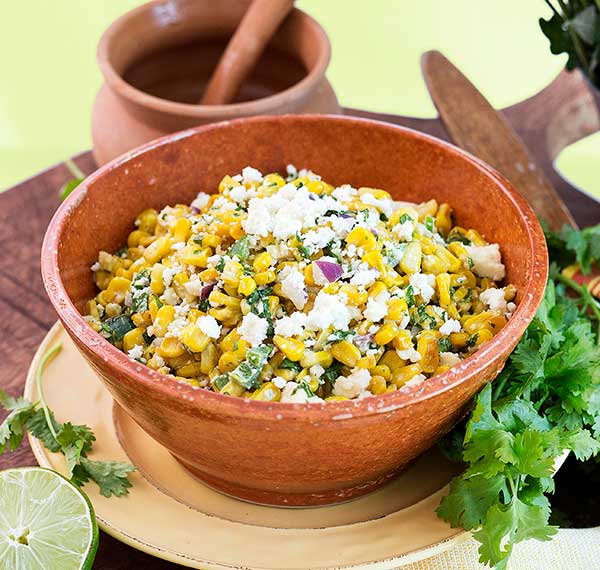 Corn and Cotija Salad Recipe