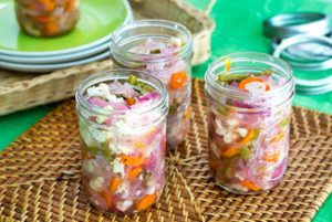 Gluten Free Taqueria Style Pickled Vegetables