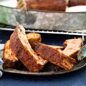 Slow Roasted Dry Rub Ribs