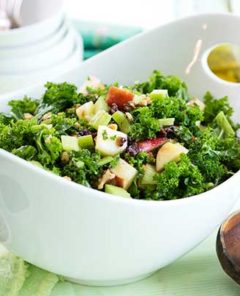 Gluten Free Kale Waldorf Salad