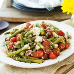 Grilled Asparagus with Balsamic Tomatoes