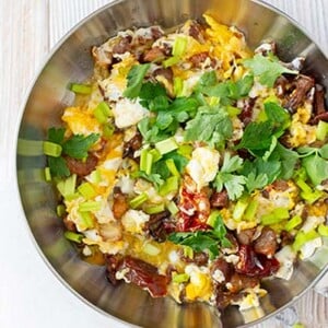 Mediterranean Scrambled Eggs