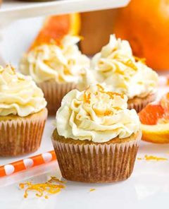 Gluten Free Orange Creamsicle Cupcakes