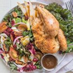 Autumn Salad with Garlic and Herb Chicken