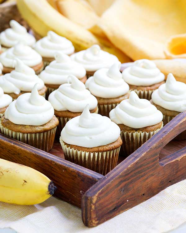 Gluten Free Banana Cupcakes Recipe