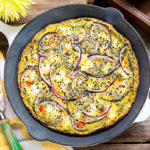 Gluten Free Everything but the Bagel Frittata