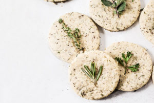 Savory Shortbread Biscuits