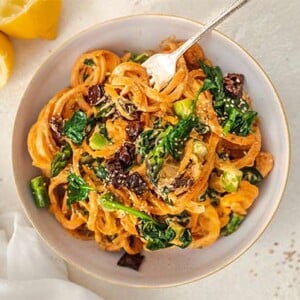 Sweet Potato Alfredo