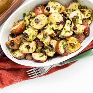 Roasted Potato Salad with Cider Dressing