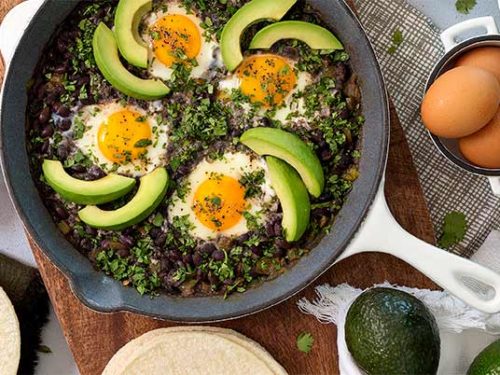 Egg Skillet with Avocado and Tomatoes (Video) – Kalyn's Kitchen