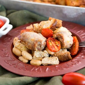 Sausage and Tomato Casserole