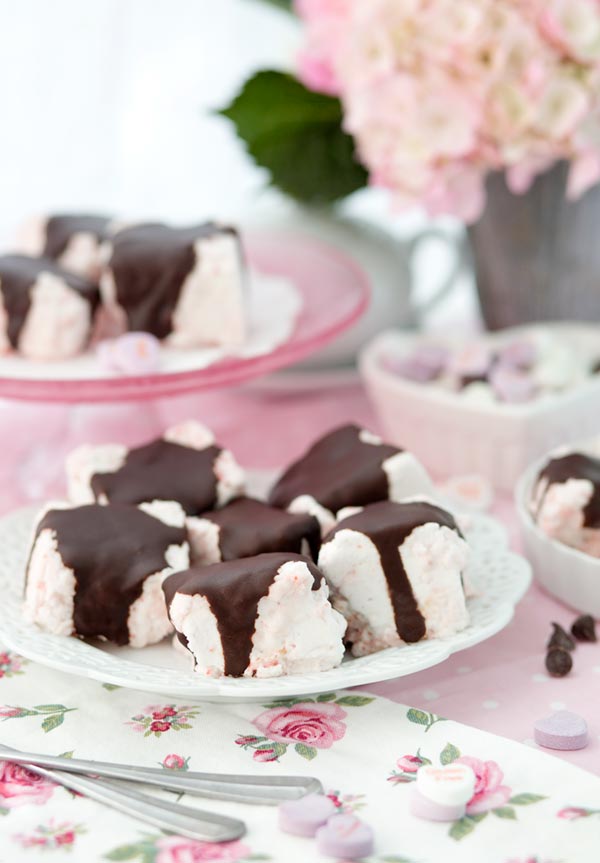 Valentine's Strawberry Chocolate Marshmallow Recipe