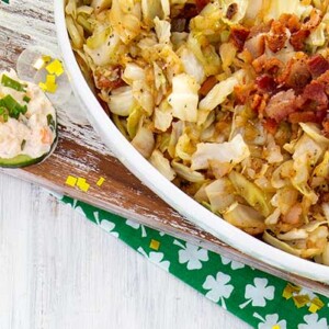 Fried Cabbage with Bacon