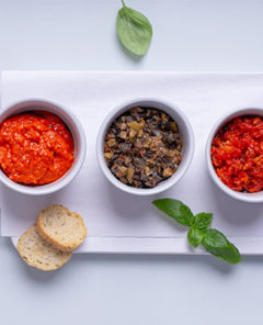 Pepper, Olive and Tomato Spread