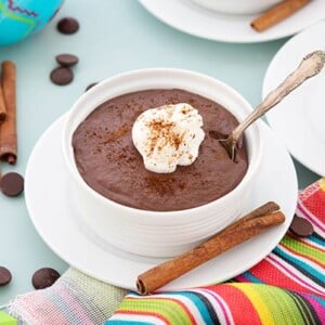 Cinnamon Espresso Mexican Hot Chocolate Pudding