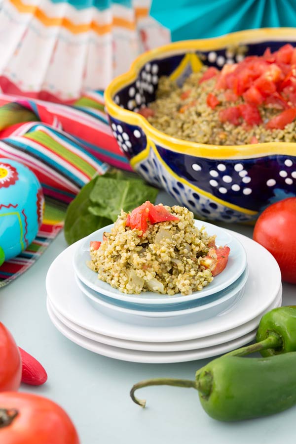 Easy Green Mexican Quinoa Recipe