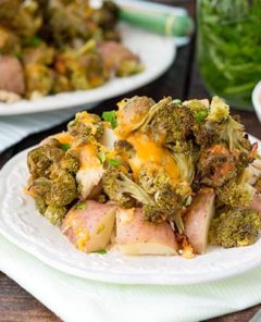 Cheesy Chicken & Broccoli with Potatoes