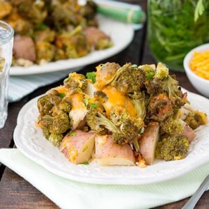 Cheesy Chicken & Broccoli with Potatoes