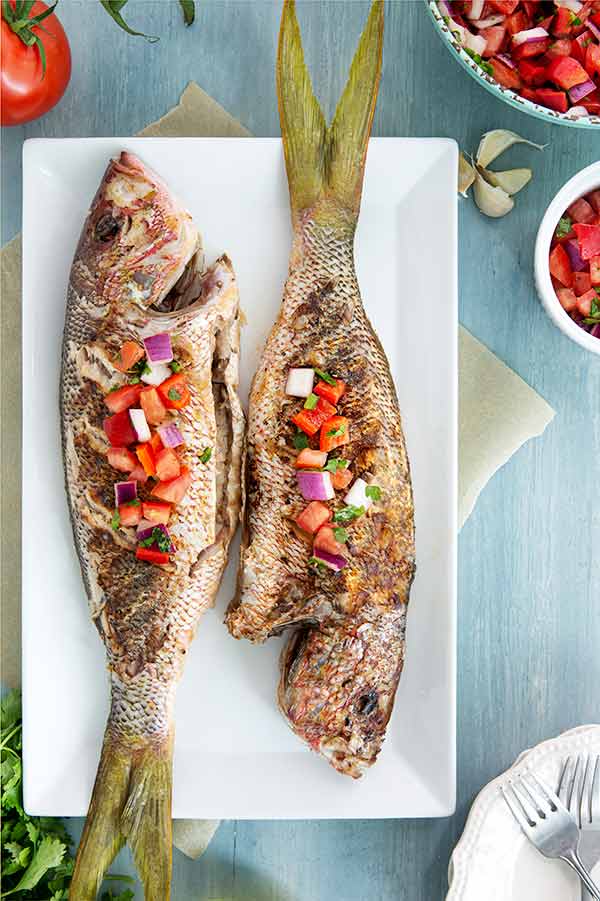 Grilled Fish with Brazilian Salsa