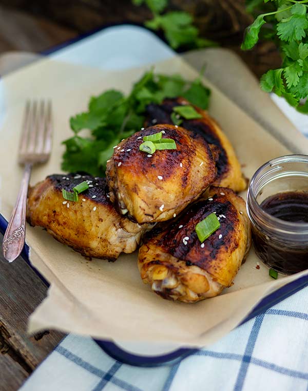 Asian Grilled Chicken Thighs Recipe