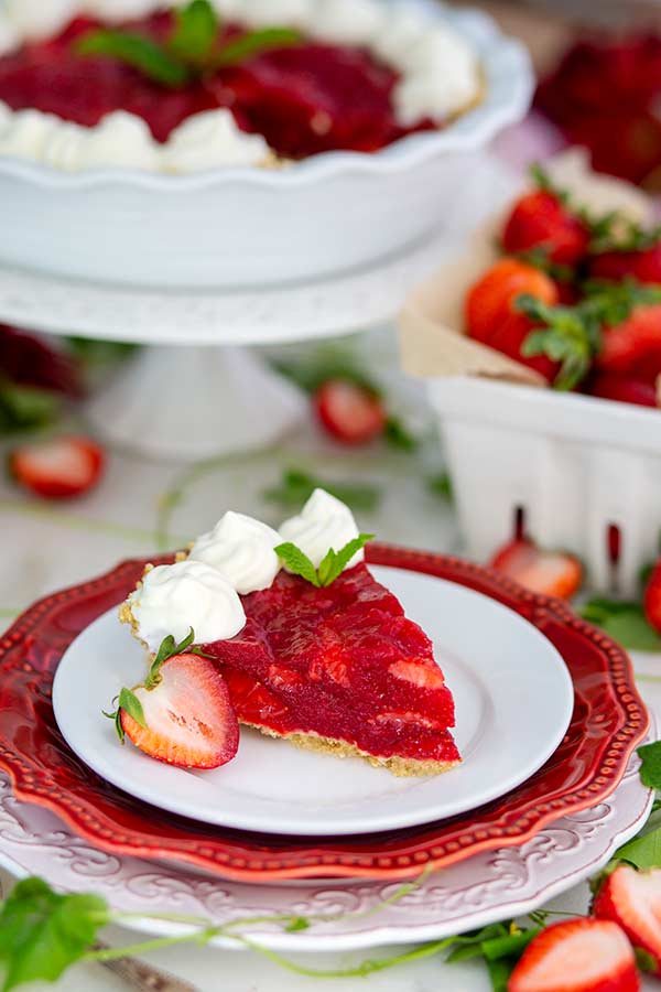 No Bake Strawberry Pie Recipe