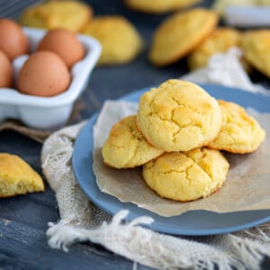 Almond Flour Drop Biscuits