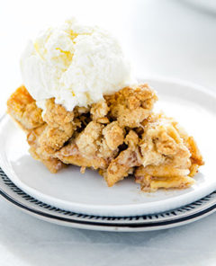 Gluten Free Apple Crisp Pie