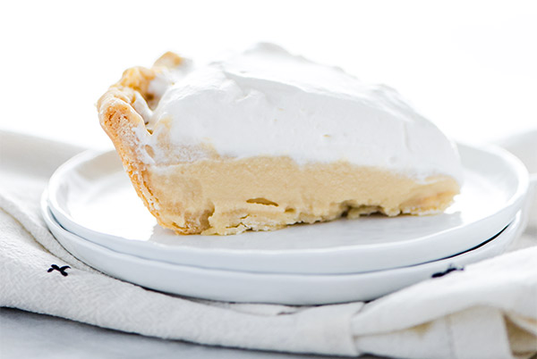 Gluten Free Maple Cream Pie