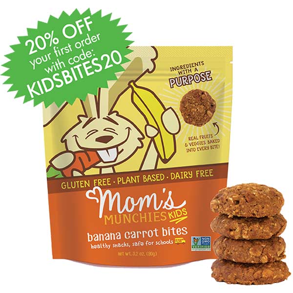 Moms Munchies Carrot Bites