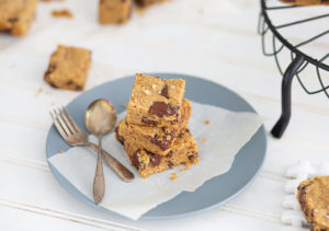 Sunbutter and Chocolate Chip Blondies
